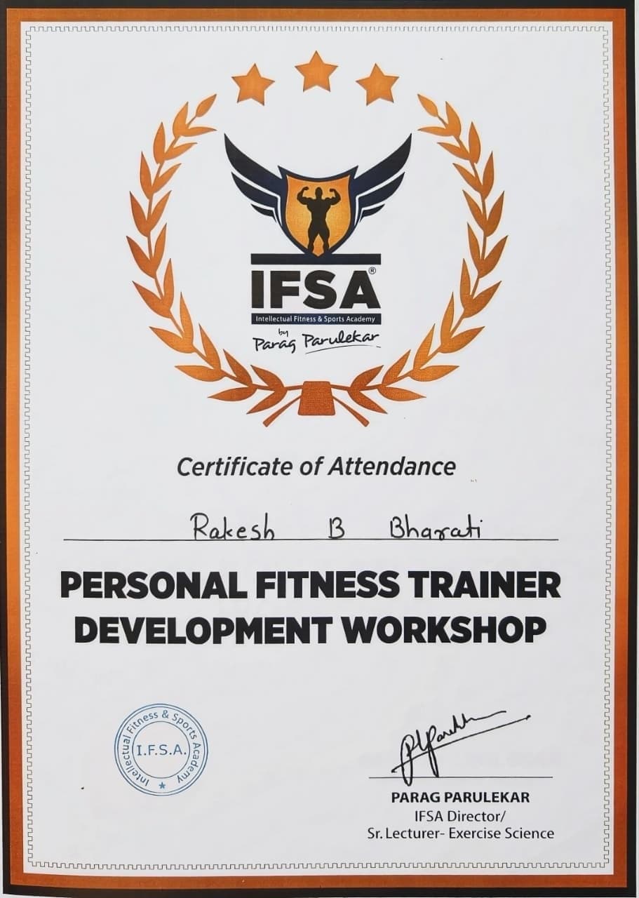 Personal Fitness Trainer Workshop